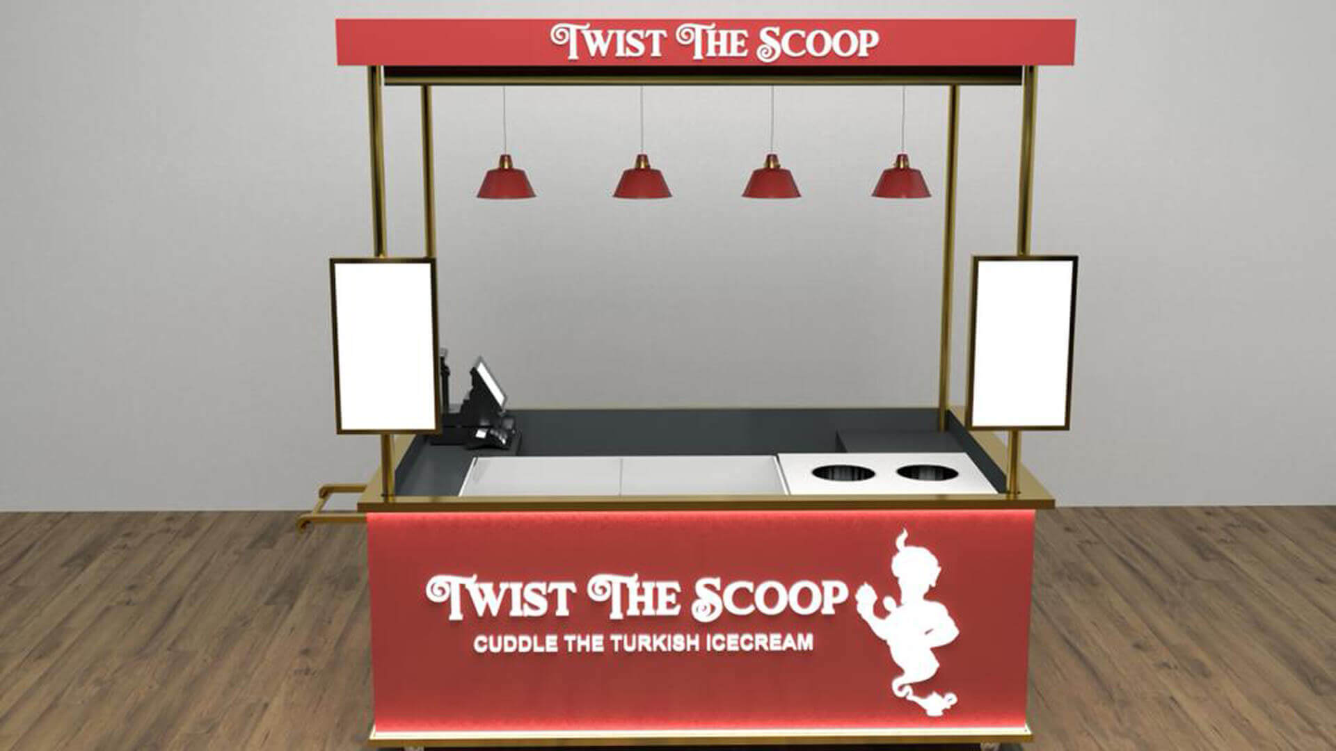 Twist The Scoop Cart Model