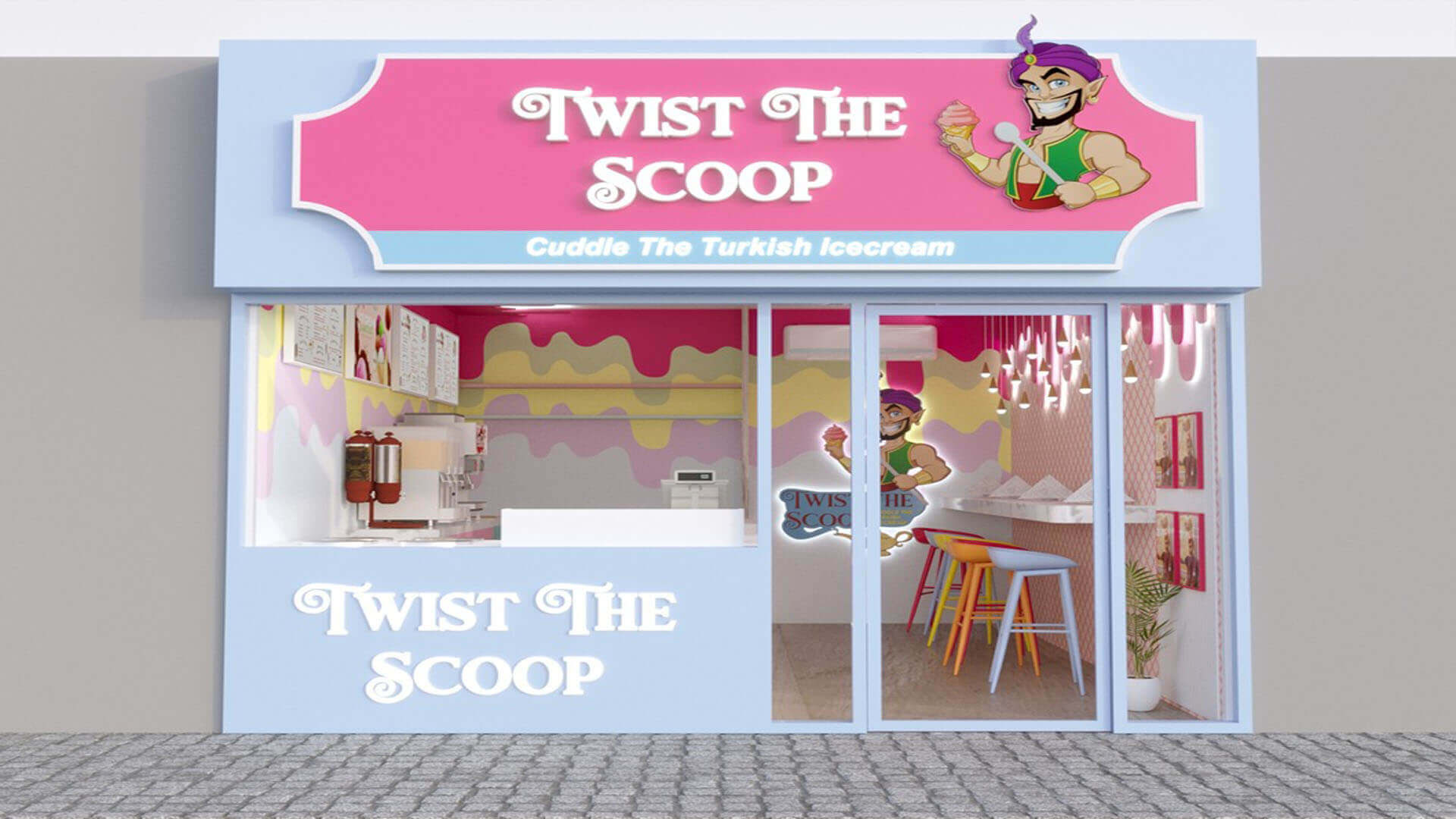 Twist The Scoop Store Model